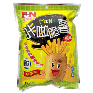 Image Mini Fries Salted 咔啦脆薯盐味 (7pkt) 105grams